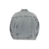 Denim-Jacke mit gedrehten Ärmeln „Blue Skies“ 706654TDW144824