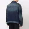 Denim-Jacke mit gesticktem Logo „Blue“ 671889TJW754021
