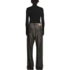 Denim-Trompe-L’œil-Hose „Black“ 751503TOL991000