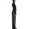 Denim-Trompe-L’œil-Hose „Black“ 751503TOL991000