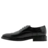 Derby-Schuhe mit Logo-Zehenkappe „Schwarz“ 590716WA7201000