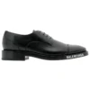 Derby-Schuhe mit Logo-Zehenkappe „Schwarz“ 590716WA7201000