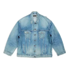 Destroyed-Denim-Jacke „Blue“ 727840TNW014268