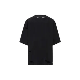 Destroyed-T-Shirt „Black“ 661715TKV601000