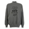 Dies ist nicht der neue Balenciaga-Logo-Pullover „Dark Grey“ 652981TKVE41069