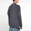 Dies ist nicht der neue Balenciaga-Logo-Pullover „Dark Grey“ 652981TKVE41069
