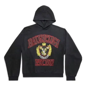 DIY College-Hoodie „Black“ 744463TOVK21055