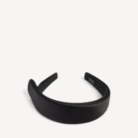 Dünnes Stirnband für Damen in Schwarz