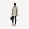 Doppelreihiger Damen-Trenchcoat in Hellbeige Doppelreihiger Damen-Trenchcoat in Hellbeige