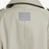 Doppelreihiger Damen-Trenchcoat in Hellbeige Doppelreihiger Damen-Trenchcoat in Hellbeige