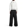 Doppelseitige Hose „Schwarz“ 767983TNW111672