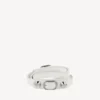 Dreifach-Armband „City“ für Damen in Optic White/Glänzendem Silber Dreifach-Armband „City“ für Damen in Optic White/Glänzendem Silber