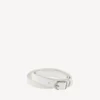 Dreifach-Armband „City“ für Damen in Optic White/Glänzendem Silber Dreifach-Armband „City“ für Damen in Optic White/Glänzendem Silber