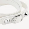 Dreifach-Armband „City“ für Damen in Optic White/Glänzendem Silber Dreifach-Armband „City“ für Damen in Optic White/Glänzendem Silber