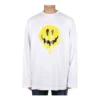 Drip Peace T-Shirt Large Fit „Weiß“ 651796TKVA18639