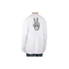 Drip Peace T-Shirt Large Fit „Weiß“ 651796TKVA18639