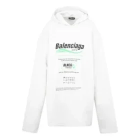 Dry Cleaning Boxy Hoodie „White“ 661711TKVF99085