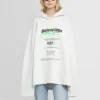 Dry Cleaning Boxy Hoodie „White“ 661711TKVF99085