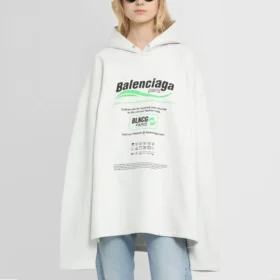 Dry Cleaning Boxy Hoodie „White“ 661711TKVF99085