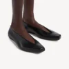 Duchesse-Ballerinas für Damen in Schwarz