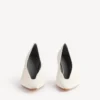 Duchesse-Pumps für Damen in Schneeweiß