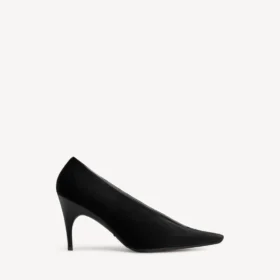 Duchesse-Pumps für Damen in Schwarz