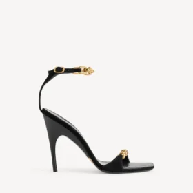 Duchesse-Sandalen für Damen in Schwarz