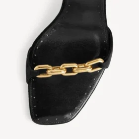 Duchesse-Sandalen für Damen in Schwarz