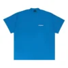 Durchgestrichenes Oversize-T-Shirt „Blue“ 712398TMVJ64024