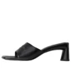 Duty Free-Sandalen 60 mm „Black Shiny Soft Sheepskin“ 787303WBCW01000