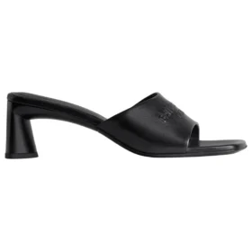 Duty Free-Sandalen 60 mm „Black Shiny Soft Sheepskin“ 787303WBCW01000