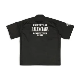 Eigenschaften des kurzärmeligen Oversize-Shirts „Black“ 704387TKP241000