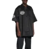 Eigenschaften des kurzärmeligen Oversize-Shirts „Black“ 704387TKP241000
