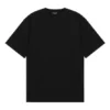Einfarbiges T-Shirt „Schwarz“ 651795TAV041000