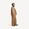 Einreihige Herrenjacke in normaler Passform in Camel