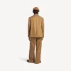 Einreihige Herrenjacke in normaler Passform in Camel