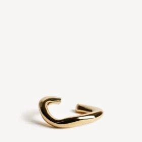 Eisa-Armreif für Damen in glänzendem Gold Eisa-Armreif für Damen in glänzendem Gold