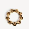Eisa-Ketten-Choker für Damen in glänzendem Gold