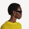 Eisa XS-Ohrringe für Damen in glänzendem Gold