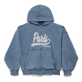 Enjoy Paris Full-Zip-Hoodie, Regular Fit „Faded Blue“ 803264TRVL99340 Enjoy Paris Full-Zip-Hoodie, Regular Fit „Faded Blue“ 803264TRVL99340