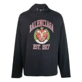 Est. 1917 College-Logo-Hoodie „Schwarz“ 674685TLV891076