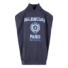 Est. 1917 College-Logo Oversize-Hoodie ohne Ärmel „Navy“ 697875TMV964140