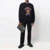 Est. 1917 College-Logo-Pullover mit Rundhalsausschnitt „Schwarz“ 675267T32171000