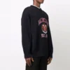 Est. 1917 College-Logo-Pullover mit Rundhalsausschnitt „Schwarz“ 675267T32178065