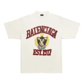 Est. 1917 Crest Logo T-Shirt „Weiß“ 739784TOVK19012