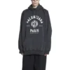 Est. 1917 Hoodie mit College-Logo-Print „Washed Black“ 697879TMV991000