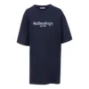 EST. 1917 Oversize-Baumwoll-T-Shirt „Dark Blue“ 583218TFV44