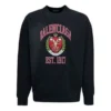 Est. 1917 Sweatshirt mit Rundhalsausschnitt und College-Logo-Print „Schwarz“ 676629TLV901076