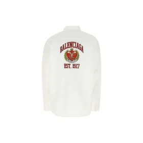 Est. 1917 T-Shirt mit College-Logo-Aufdruck „Weiß“ 675640TYB189000
