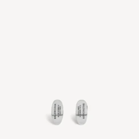 Everyday-Ohrstecker in Antiksilber